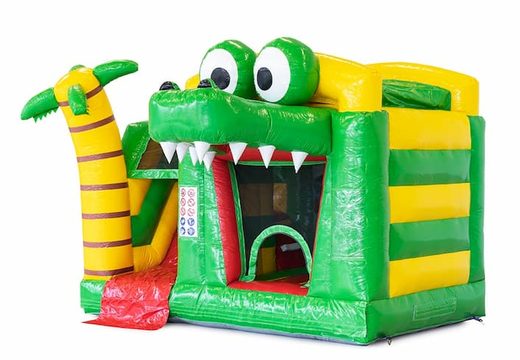 Commandez une petite château gonflable avec piscine sur le thème du crocodile pour les enfants chez JB Gonflables France. Achetez des châteaux gonflables en ligne chez JB Gonflables France