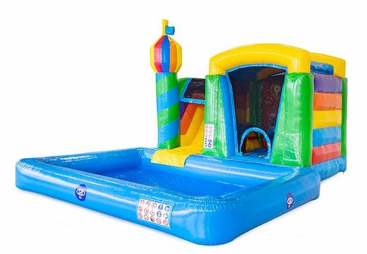 Achetez un mini château gonflable avec piscine pour une soirée à thème pour enfants chez JB Gonflables France. Commandez des châteaux gonflables en ligne chez JB Gonflables France