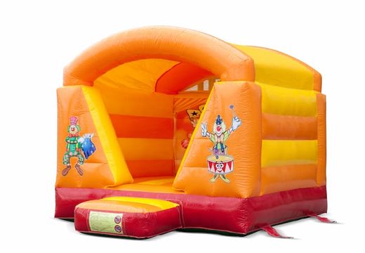 Achetez un petit château gonflable avec toit sur le thème du cirque pour les enfants. Achetez des châteaux gonflables chez JB Gonflables France en ligne