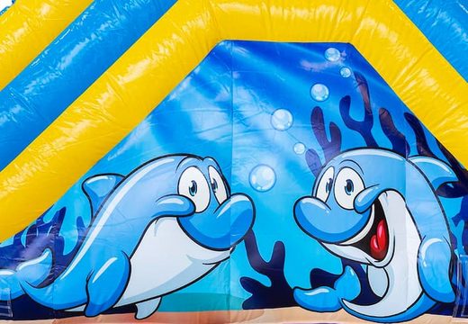 Achetez le château gonflable aquatique multifonctionnel Dolphin chez JB Gonflables France. Commandez des châteaux gonflables en ligne chez JB Gonflables France