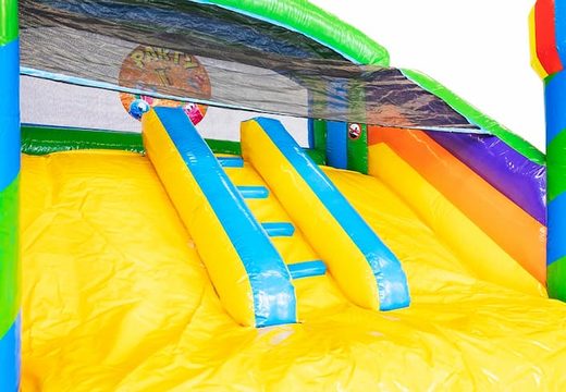 Achetez un château gonflable Splashy Slide Party pour enfants chez JB Gonflables France. Commandez des châteaux gonflables en ligne chez JB Gonflables France