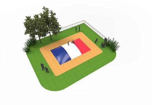Commandez airmountain gonflable dans le thème du drapeau français pour les enfants. Achetez des airmountains gonflables maintenant en ligne chez JB Gonflables France
