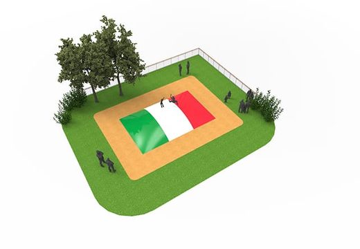 Achetez un airmountain gonflable sur le thème du drapeau italien pour les enfants. Commandez des airmountains gonflables maintenant en ligne chez JB Gonflables France