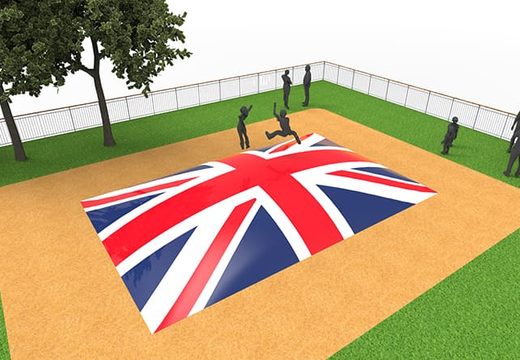 Achetez airmountain gonflable sur le thème du drapeau britannique. Commandez des airmountains gonflables maintenant en ligne chez JB Gonflables France