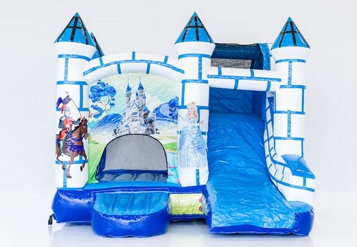 Commandez le mini château gonflable Jumpy Happy Castle pour enfants. Achetez des petit château gonflable avec toboggan en ligne chez JB Gonflables France