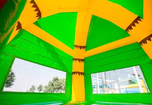 Achetez un château gonflable maxifun avec toit sur le thème du crocodile pour enfants chez JB Gonflables France. Commandez des châteaux gonflables en ligne chez JB Gonflables France