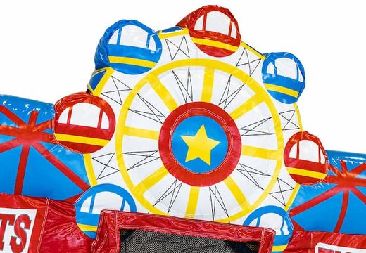 Achetez un mini château gonflable avec toboggan de cirque  pour enfants chez JB Inflatables. Videurs gonflables à vendre chez JB Gonflables France