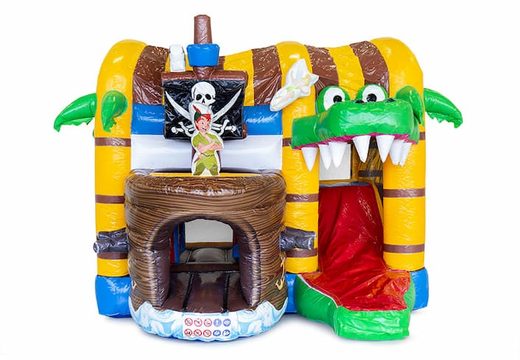 Commandez un mini château gonflable pirate avec toboggan pour enfants. Achetez des petit château gonflable avec toboggan en ligne chez JB Gonflables France