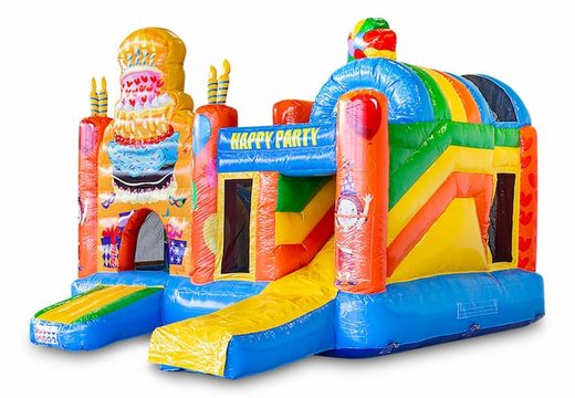 Achetez un château gonflable multijoueur gonflable d'intérieur dans une soirée à thème avec toboggan pour enfants. Commandez des châteaux gonflables gonflables en ligne chez JB Gonflables France