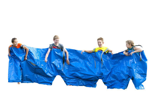 Achetez des pantalons de fête bleus pouvant accueillir 4 personnes pour petits et grands. Commandez des articles gonflables en ligne chez JB Gonflables France