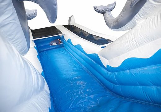 Achetez un toboggan gonflable spectaculaire sur le thème des dauphins avec des impressions amusantes et des objets 3D pour les enfants. Commandez des toboggans gonflables maintenant en ligne chez JB Gonflables France
