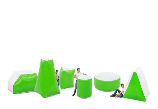 Commandez un ensemble d'obstacles de combat verts gonflables de 6 pièces pour petits et grands. Achetez des ensembles d'obstacles de combat gonflables en ligne maintenant chez JB Gonflables France