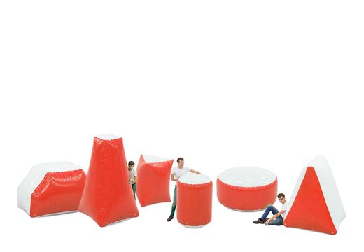 Commandez un ensemble unique d'obstacles de combat rouges gonflables de 6 pièces pour petits et grands. Achetez des ensembles d'obstacles de combat gonflables en ligne maintenant chez JB Gonflables France