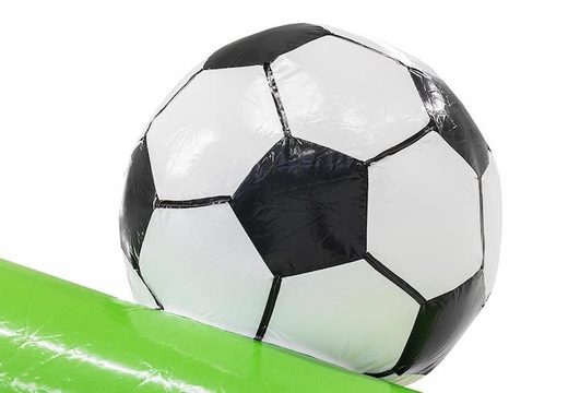 Acheter château gonflable gonflable avec toboggan thème football pour enfant