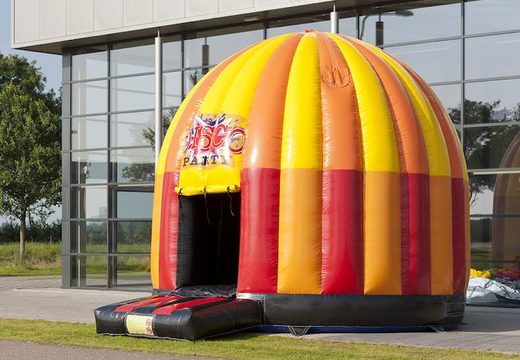 Commandez château gonflable disco gonflable 5 mètres avec musique et lumières pour enfants