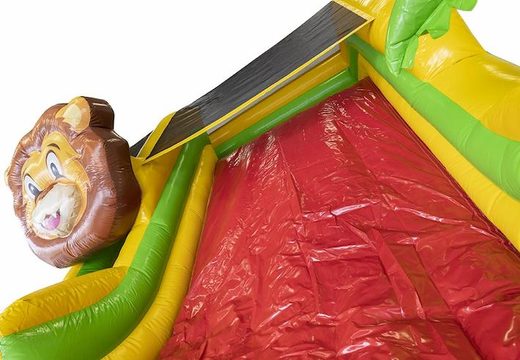 Acheter toboggan gonflable à coussin d'air sur le thème de la jungle pour enfants