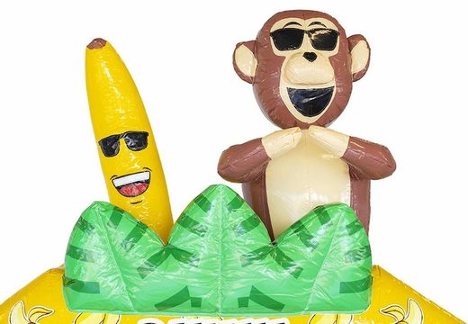 Acheter un coussin d'air standard gonflable avec des bananes et des singes dessus pour les enfants
