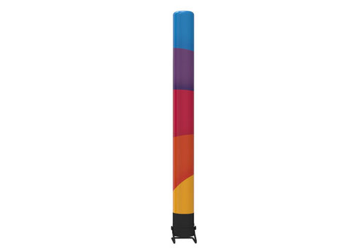 Commandez un tube à air gonflable de 8 mètres sur mesure en impression couleur comme support publicitaire