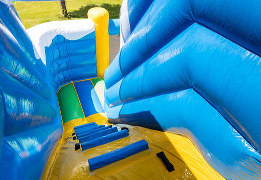 Acheter grand parc de jeux château gonflable gonflable sur le thème du monde marin de 15 mètres pour les enfants