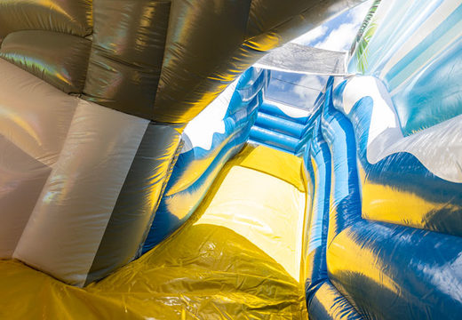 Commandez un grand parc de jeu château gonflable gonflable sur le thème du monde marin de 15 mètres pour les enfants