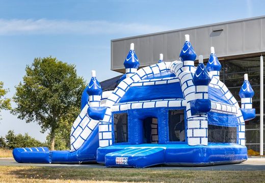 Acheter grand chateau gonflable multijoueur d'intérieur sur le thème du château pour les enfants