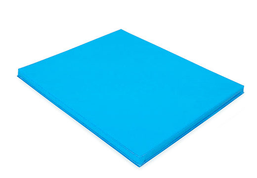 acheter un tapis de chute pour château gonflable en bleu clair