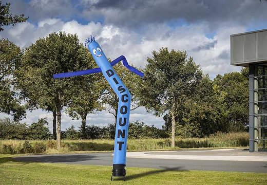 Vente la remise airdancer bleu de 6 m de haut en ligne chez JB Gonflables France. Achetez des tube gonflables et des skytubes dans des couleurs et des tailles standard directement en ligne