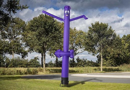 Vente une flèche violette directionnelle gonflable 6m Airdancers chez JB Gonflables France. Achetez des airdancers dans des couleurs et des tailles standard directement en ligne