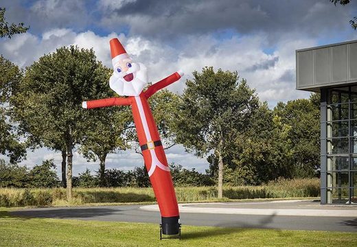 Vente maintenant en ligne le skydancer 3d Santa Claus de 6 m de haut chez JB Gonflables France. Airdancers gonflables dans des couleurs et des tailles standard disponibles en ligne