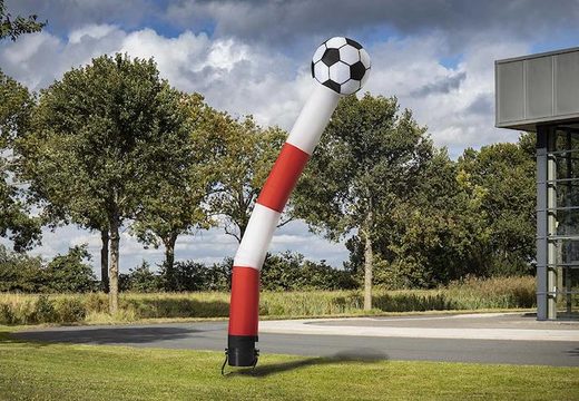 Achetez les airdancers avec ballon 3d de 6m de haut en rouge et blanc en ligne chez JB Gonflables France. Acheter des tubes gonflables standards pour les événements sportifs