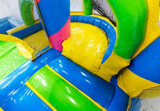 Château gonflable sur le thème des Party pour les enfants. Achetez des structures gonflables en ligne chez JB Gonflables France
