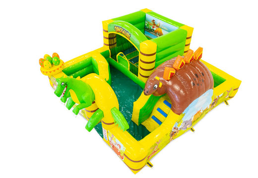 Acheter château gonflable Dino pour enfants. Commandez des châteaux gonflables en ligne chez JB Gonflables France