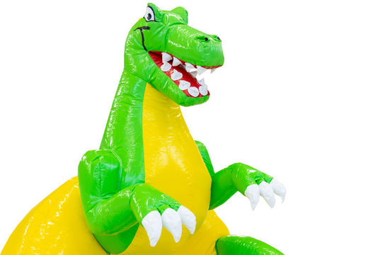 Achetez un château gonflable gonflable dans le thème Dino avec des imprimés qui correspondent au thème pour les enfants. Commandez des châteaux gonflables en ligne chez JB Gonflables France