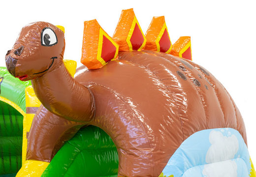 Commandez Château gonflable gonflable Dino avec imprimés pour enfants. Achetez des châteaux gonflables en ligne chez JB Gonflables France