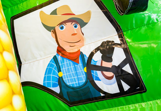 Commandez le château gonflable Slide Combo sur le thème du tracteur chez JB Inflatables. Achetez des jeux gonflables chez JB Gonflables France