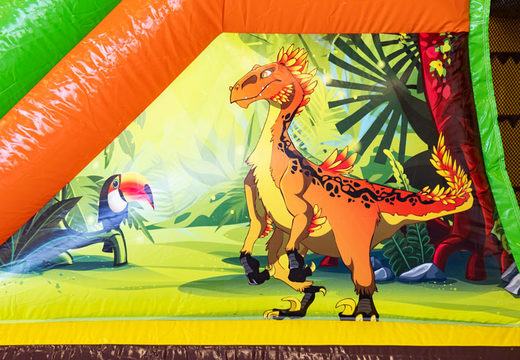 Commandez le château gonflable gonflable Mini Multiplay dans le thème Dino pour les enfants. Achetez des châteaux gonflables gonflables chez JB Gonflables France