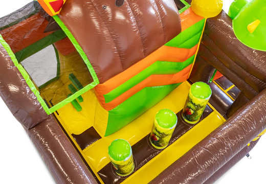 Mini coussin d'air gonflable Multiplay à vendre dans le thème Dino pour les enfants. Commandez des coussins d'air gonflables chez JB Gonflables France