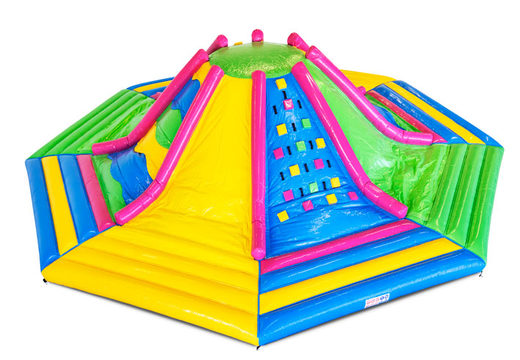Achetez un toboggan gonflable Volcano Climb Party pour enfants. Commandez des structures gonflables avec toboggan en ligne dès maintenant chez JB Gonflables France