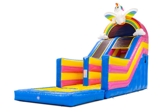 Achetez le château gonflable Multiplay Licorne avec piscine et aire de jeux en ligne