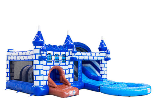 Côté du Multiplay Dubbelslide avec piscine sur le thème du château