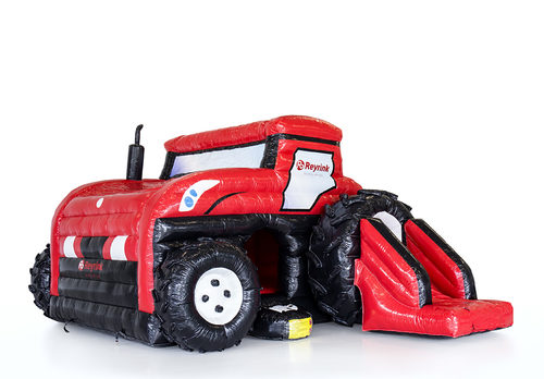 Promotionele maatwerk Reyrink - Maxi Multifun Tractor springkussen in uw eigen kleur en logo online kopen. Bestel nu opblaasbare springkussens in eigen huisstijl bij JB Inflatables Nederland